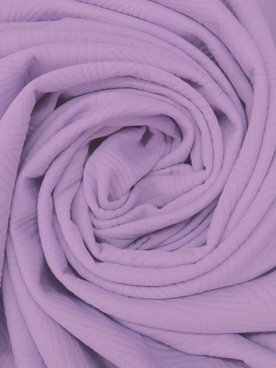 Wisteria Polyester/Lycra Geometric Quilted-Look Weave Jacquard Double Knit 58W