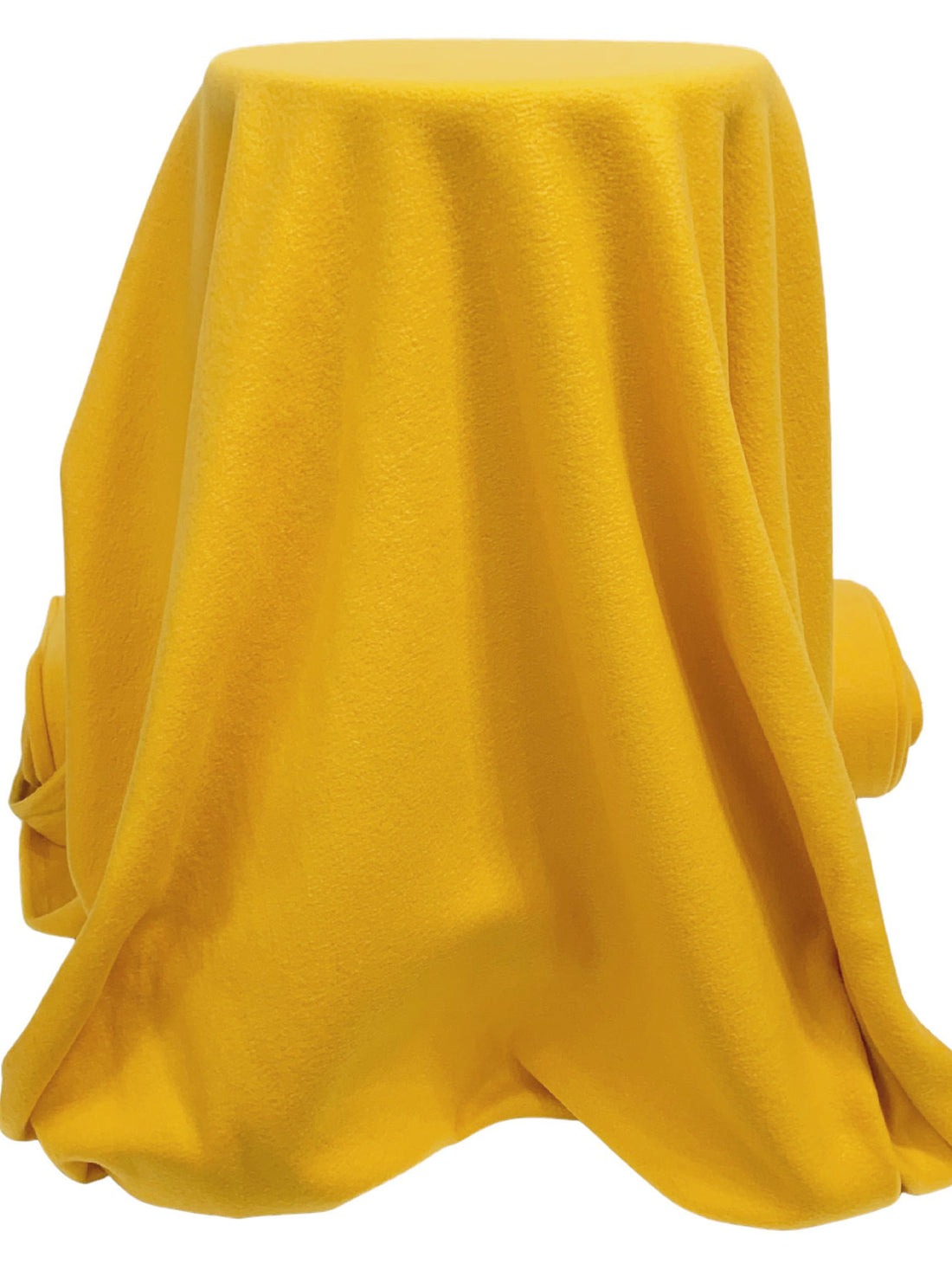 Mustard 100% Polyester Fleece 50W