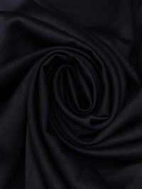 Midnight Navy Rayon/Polyester Crepe-Back Satin 54W