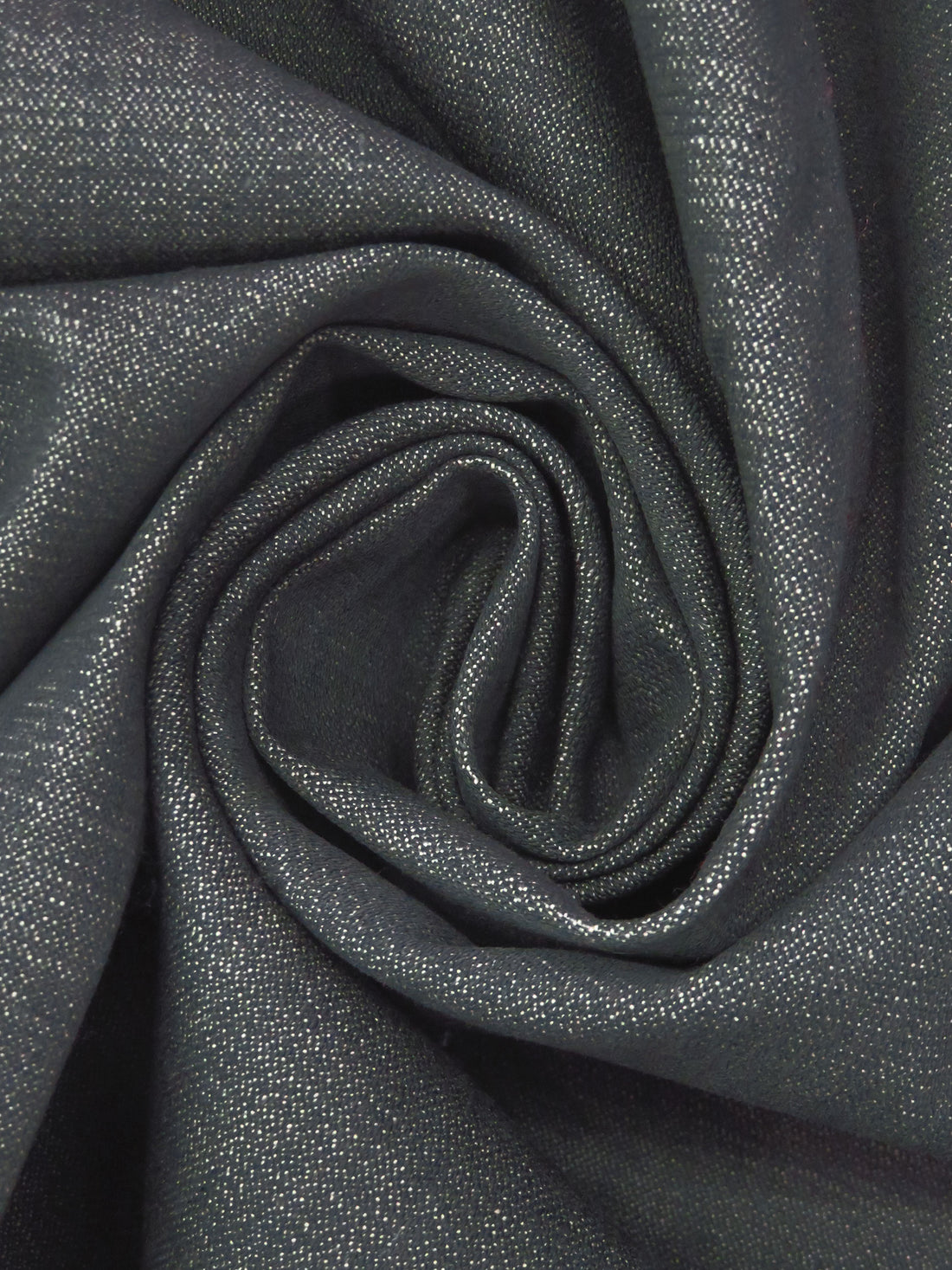 Charcoal/Cream Cotton/Lycra Stretch Denim 52W