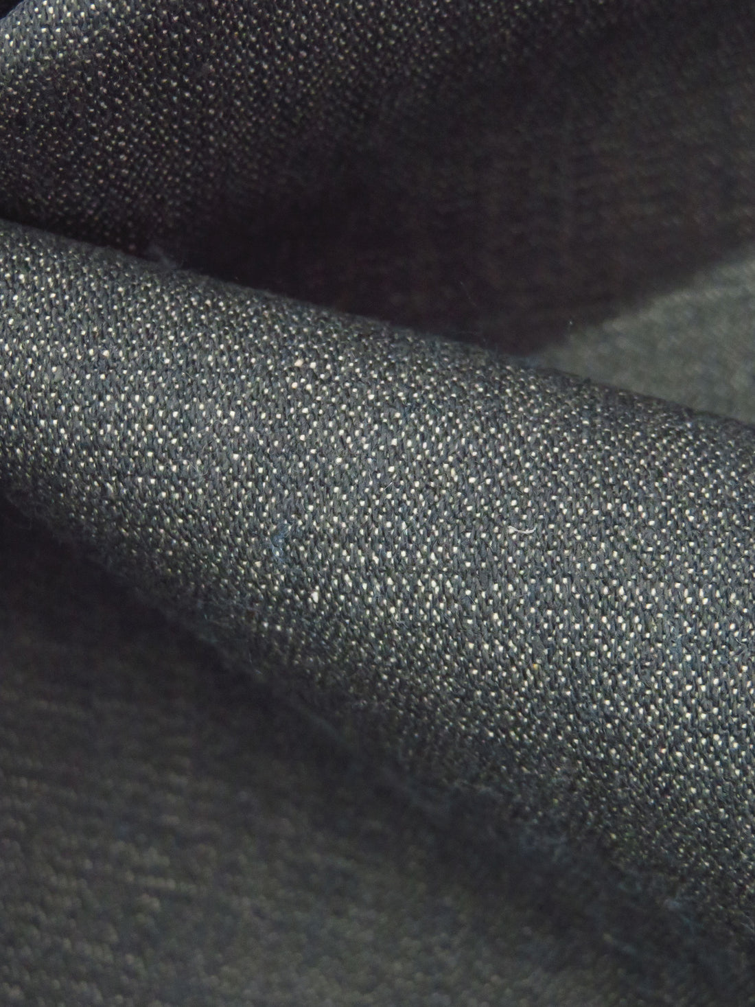 Charcoal/Cream Cotton/Lycra Stretch Denim 52W