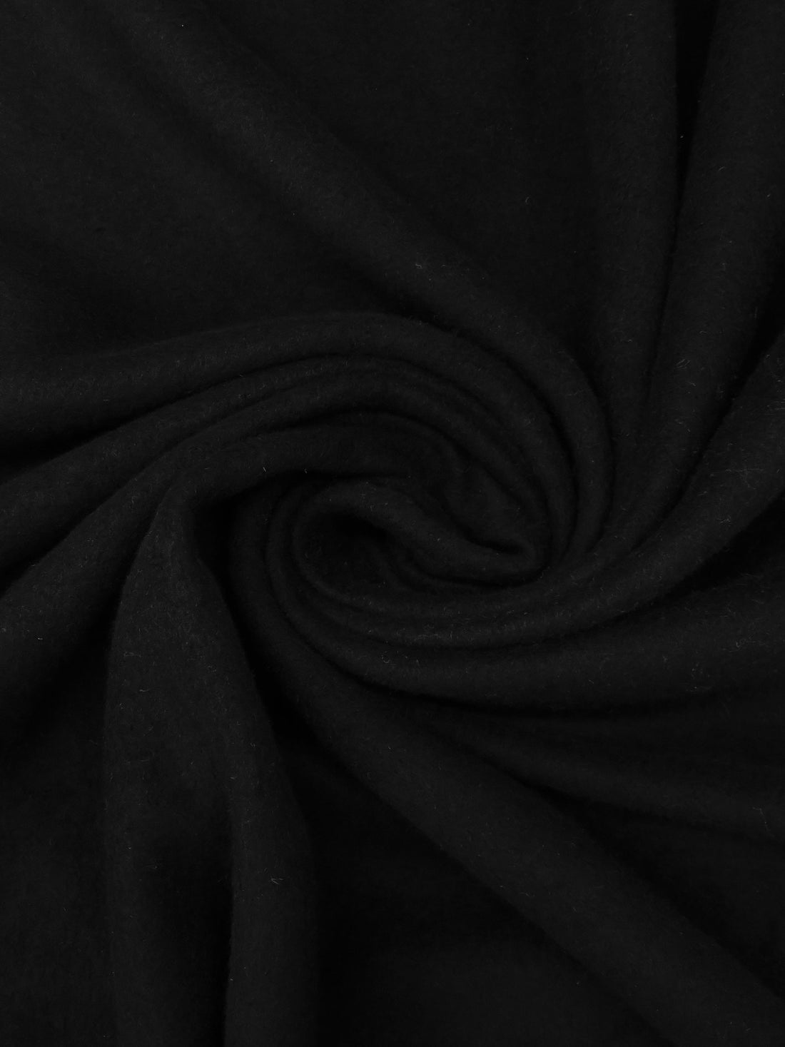 True Black Cotton/Polyester Sweatshirt Fleece 62W