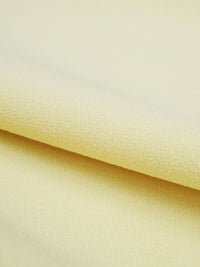 Pale Goldenrod Polyester/Lycra Crepe Stretch Suiting - NY Designer - 54W