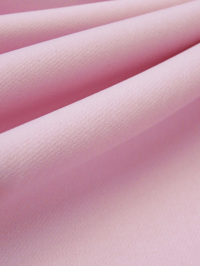 Taffy Pink Polyester/Lycra Cady Stretch Suiting - NY Designer - 60W