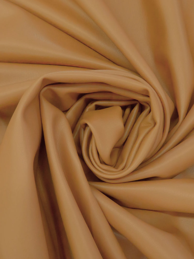 Deer Polyurethane/Lycra Faux Leather Knit - NY Designer - 56W