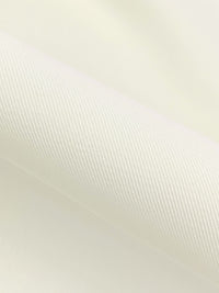 Alabaster Cotton/Lycra Stretch Twill Bottom Weight Woven - NY Designer - 52W
