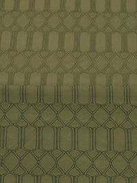 Avocado 100% Acetate Puckered Lattice Jacquard Weave Sheer Knit 52W