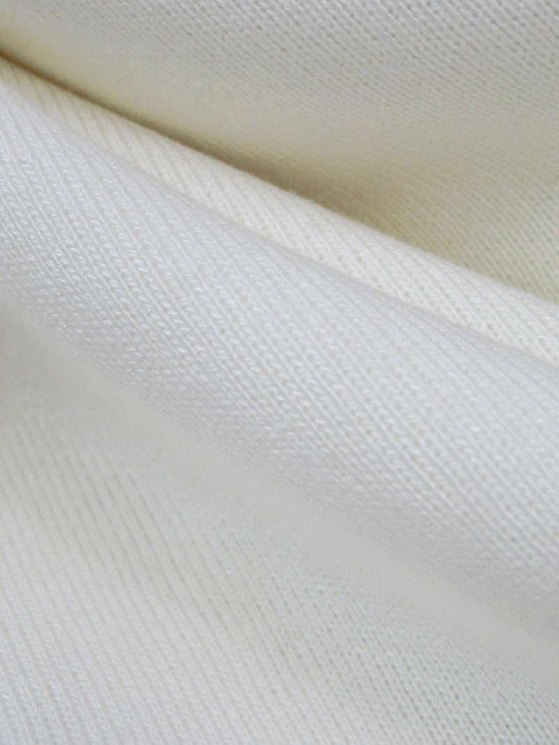Snow White 100% Cotton Tubular Sweatshirt Fleece 30W