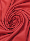 Tomato Red Polyester/Lycra Ponte Knit 58W