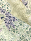 Cream/Dusty Lilac/Misty Moss/Multi 100% Rayon Ornate Floral Print Crepe Challis 54W