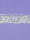 1.75" Alabaster 100% Polyester Scalloped Lace Netting Edging Trim