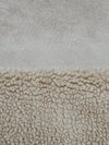 Vanilla Latte 100% Polyester Double Faced Sherpa Suede Coating - NY Designer - 58W