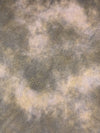 Mauve Taupe/Dusty Pink/Gold 100% Polyurethane Tie-Dye Look Faux Leather - NY Designer - 55W