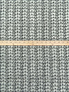 Light Gray/Cloud Gray/Gunmetal Polyester/Lycra Knitted Print ITY Knit - Norma Kamali - 57W