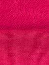 Paradise Pink Polyester/Lycra Furry Sweater Knit - NY Designer - 64W