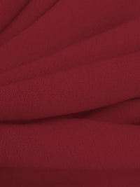 Dark Royal Red 100% Rayon Crinkle Challis 57W