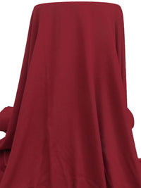 Dark Royal Red 100% Rayon Crinkle Challis 57W
