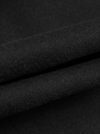 Dark Charcoal Polyester/Cotton Sweatshirt Fleece 61W