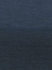 Dark Slate Blue Cotton/Polyester Heathered Shirt Weight Woven - NY Designer - 55W