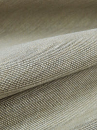 Oatmeal/Black Cotton/Polyester Heathered Shirt Weight Woven - NY Designer - 55W