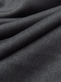 Iron Gray Polyester/Rayon/Lycra Stretch Twill Suiting - NY Designer - 60W