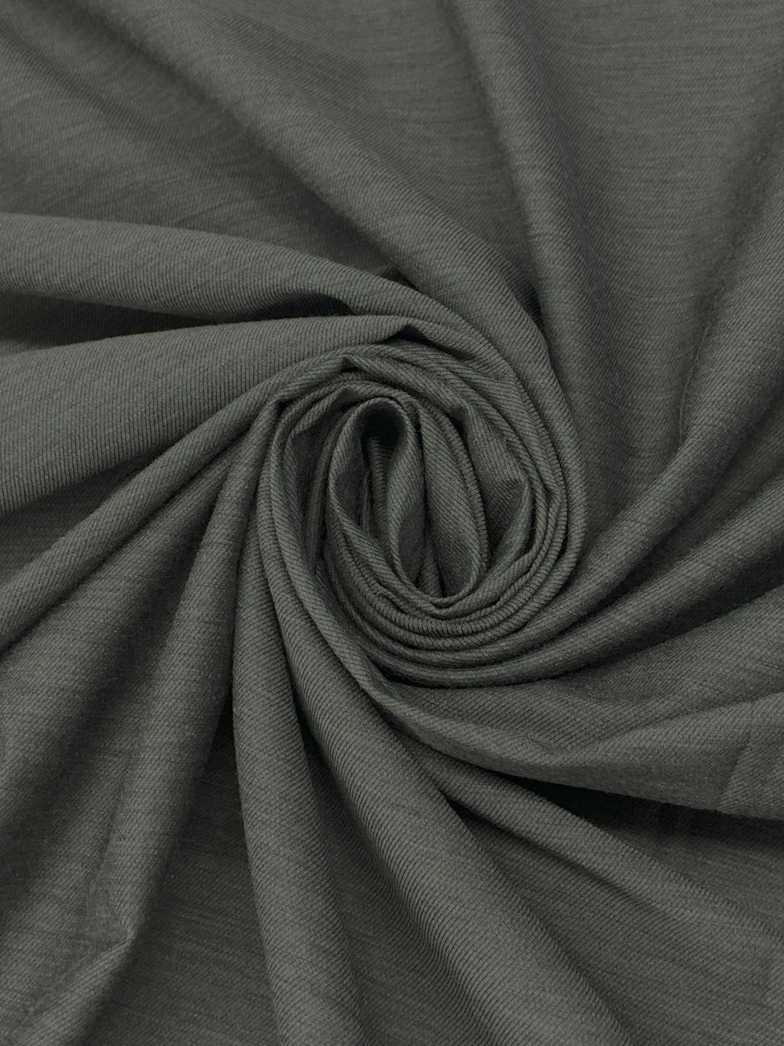 Gray/Black Cotton/Polyester Heathered Shirt Weight Woven - NY Designer - 55W