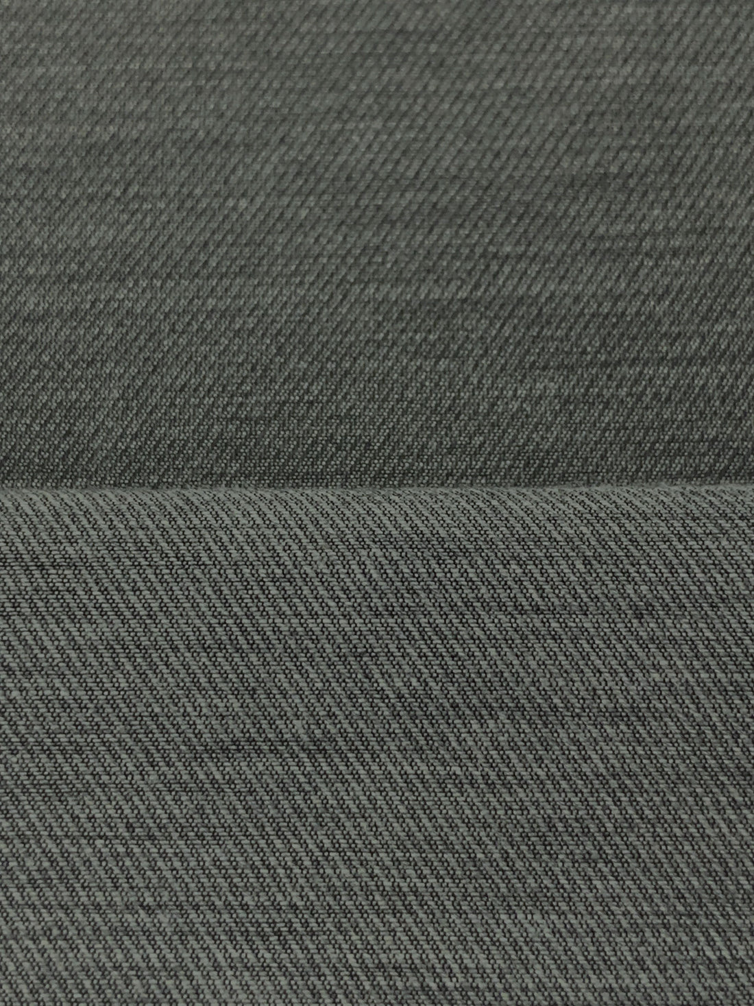 Gray/Black Cotton/Polyester Heathered Shirt Weight Woven - NY Designer - 55W