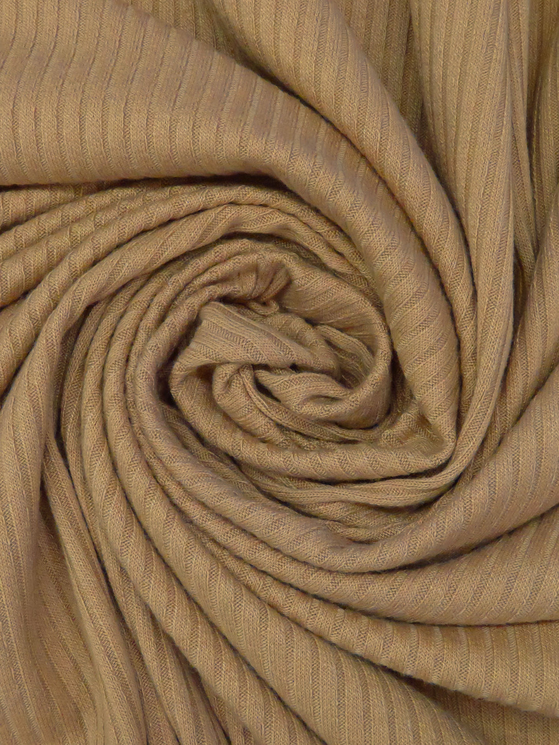 Graham Cracker Polyester/Rayon/Lycra 4x2 Rib Sweater Knit 46W
