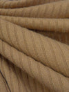 Graham Cracker Polyester/Rayon/Lycra 4x2 Rib Sweater Knit 46W