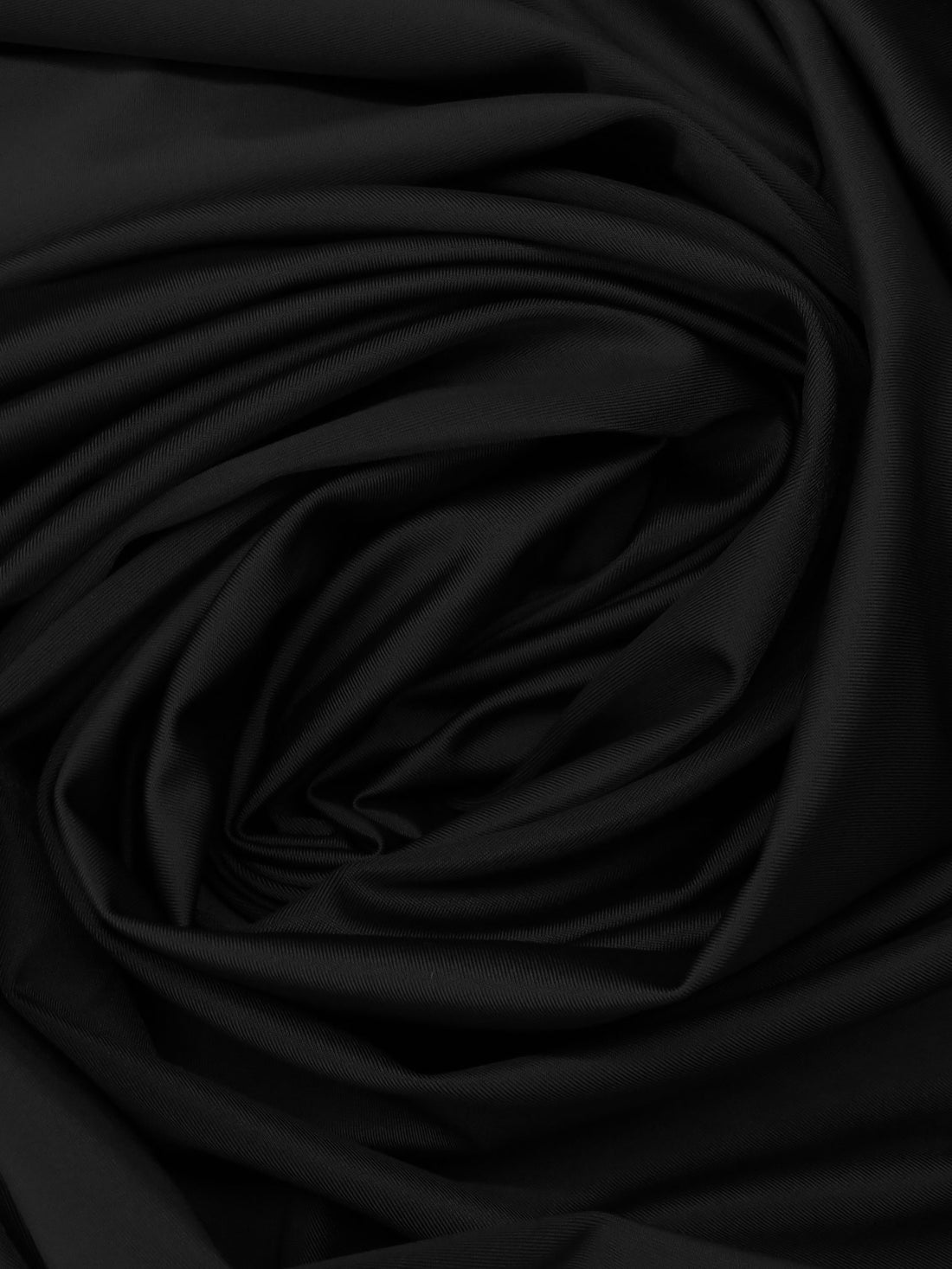 Cauldron Black Recycled Nylon/Lycra Swim/Activewear Knit - Imported From Italy - 60W
