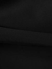 Cauldron Black Recycled Nylon/Lycra Swim/Activewear Knit - Imported From Italy - 60W
