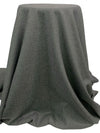 Dim Gray 100% Worsted Wool Heathered Flannel Suiting - Ralph Lauren - 60W