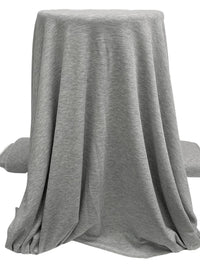 Gray Rayon/Lycra Heathered Thermal Knit - NY Designer - 60W