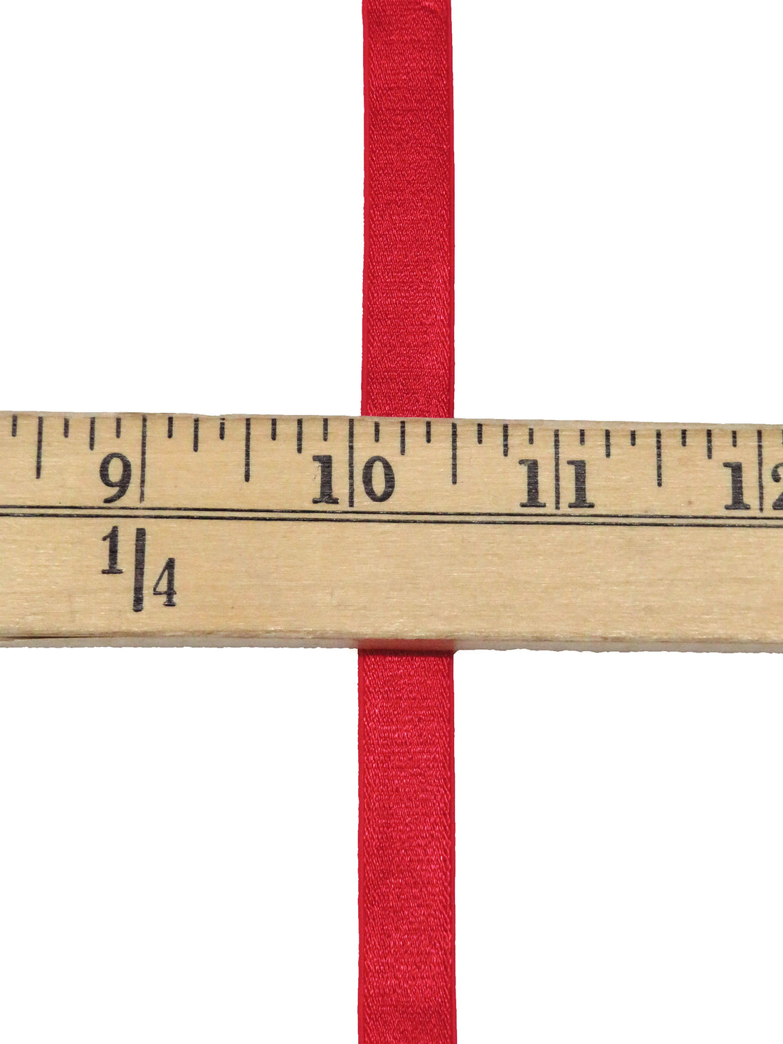 1/2" Fire Engine Red Satin Shoulder Strap