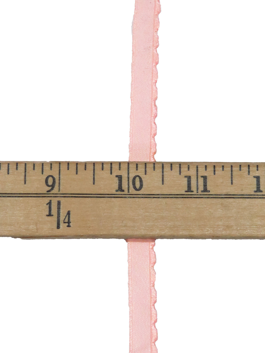 3/8" Petal Peach Scalloped Elastic
