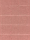 Salmon Rose 100% Linen Leno Weave Plaid Shirt-Weight Woven - European Mill - 60W