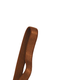 3/8" Cappuccino Satin Shoulder Strap