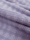 Lavender Polyester/Lycra Plaid Weave Double Knit - NY Designer - 44W