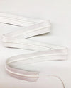 1 1/4" White Drawstring Cord Elastic - SOLD BY THE YARD