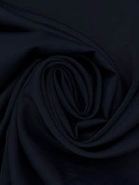 Dark Prussian Blue Rayon/Lycra Stretch Twill Suiting - NY Designer - 54W