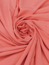 Salmon 100% Rayon Challis 58W