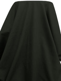 Dark Midnight Olive Green 100% Cotton Corded Suiting 51W