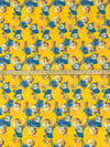 Deep Lemon/Cool Blue/Multi 100% Cotton Floral Print Lawn 42W