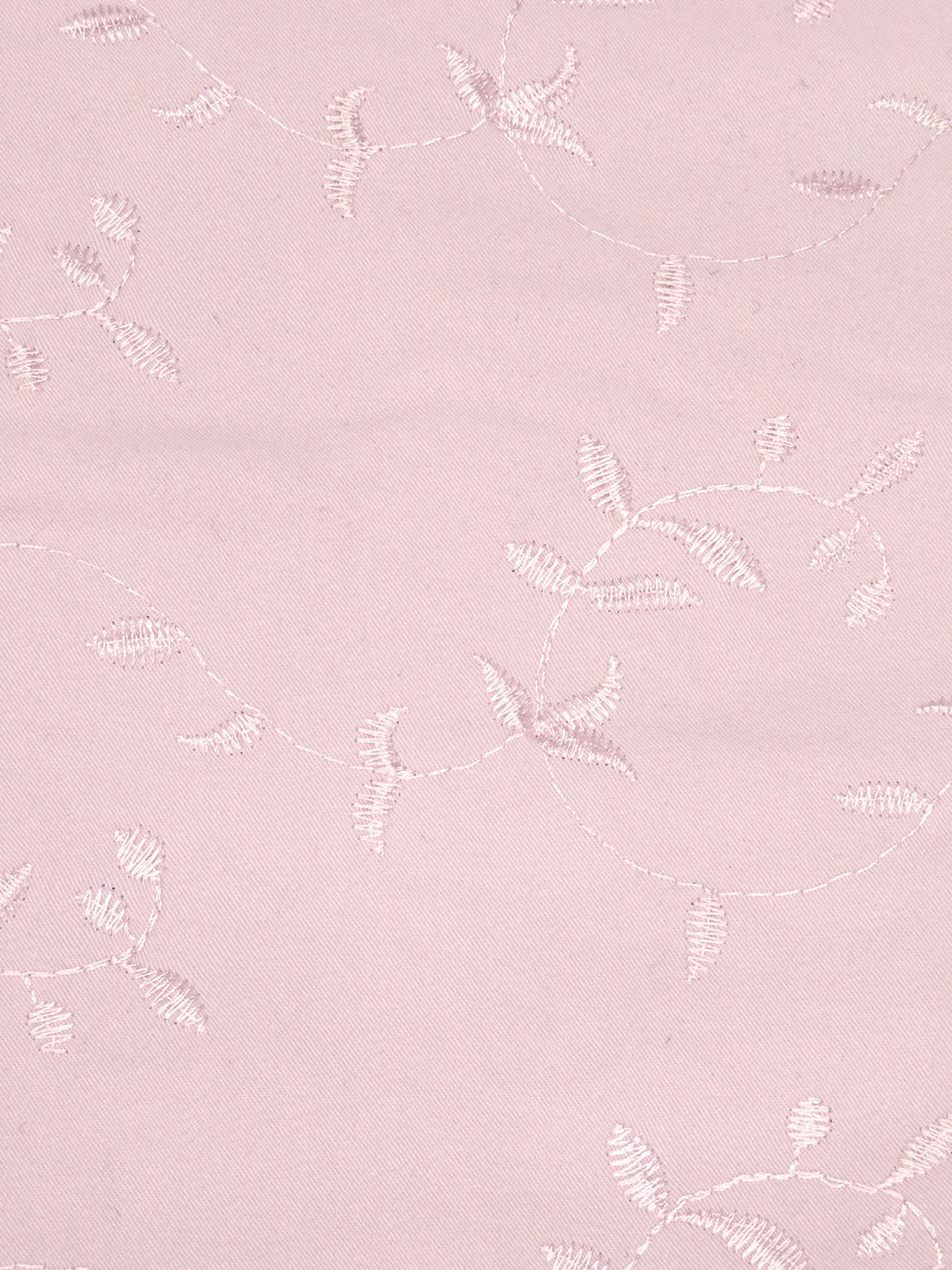 Piggy Pink Polyester/Lycra Embroidered Vine Stretch Twill Suiting 57W