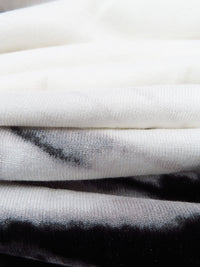 SOLD BY THE PANEL ONLY - Black/White/Dark Gray/Multi Rayon/Lycra Abstract Print Jersey Knit 60W