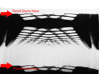SOLD BY THE PANEL ONLY - Black/White/Dark Gray/Multi Rayon/Lycra Abstract Print Jersey Knit 60W