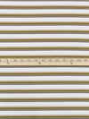 White/Goldenrod/Biscuit Brown/Multi Polyester/Lycra Horizontal Stripe Design Rib Knit 54W