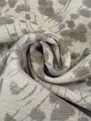 Bone/Stone Terrace/Silver 100% Polyester Abstract Organic Weave Tapestry Jacquard Upholstery Woven 56W