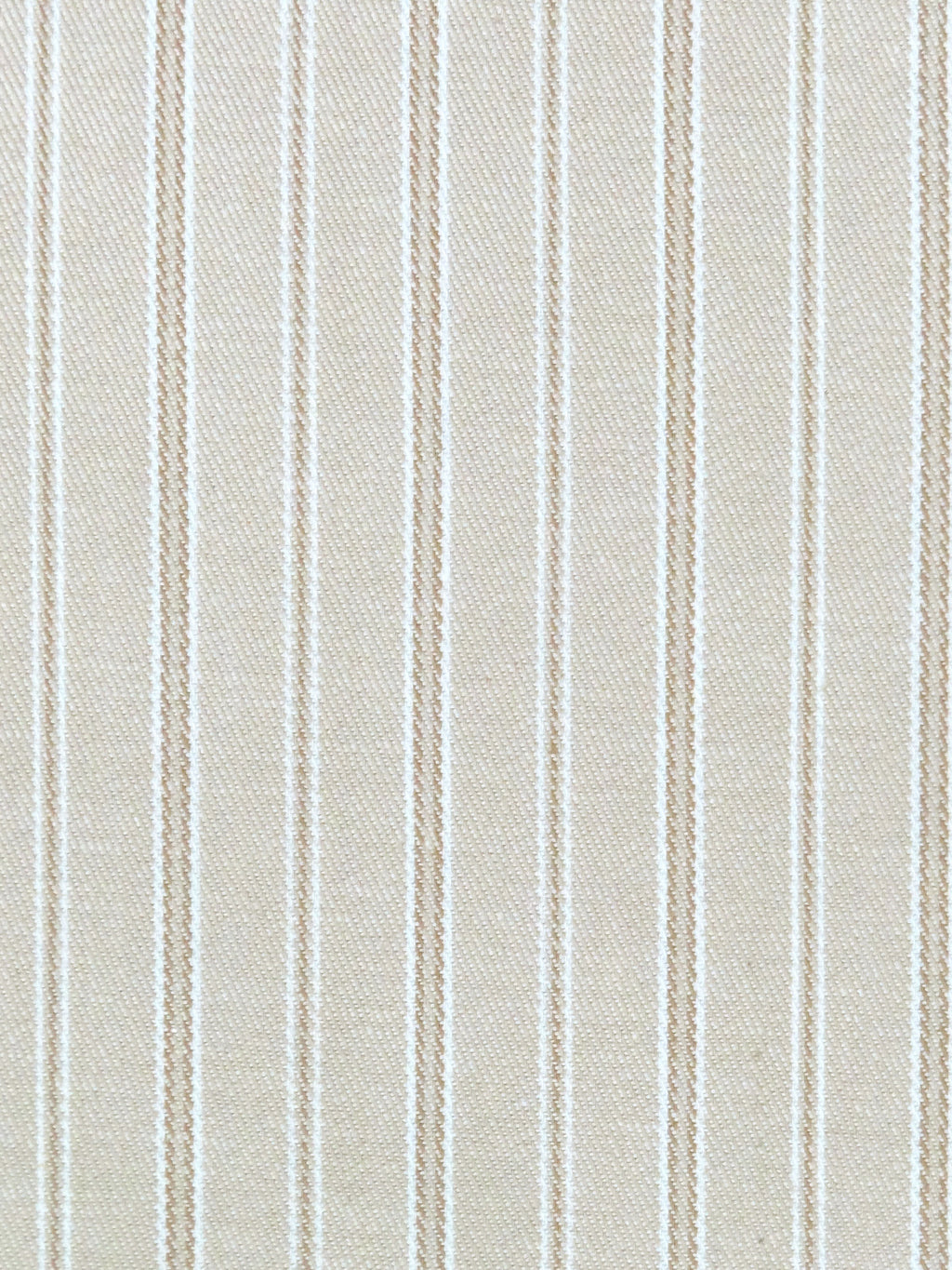 Sand Dollar/White/Tuscan Tan Cotton/Lycra Vertical Stripe Stretch Bott ...