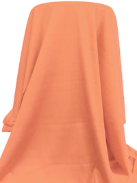 Coral Polyester/Lycra Stretch Satin Twill Suiting 44W
